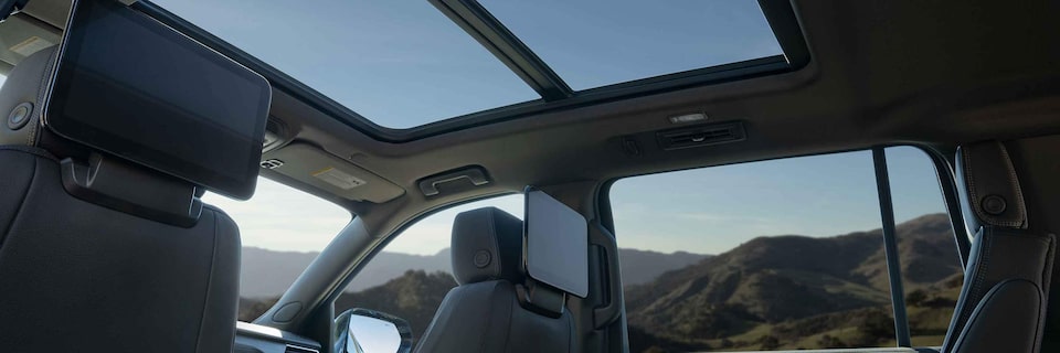 2022 GMC Terrain AT4 SUV's panoramic sunroof