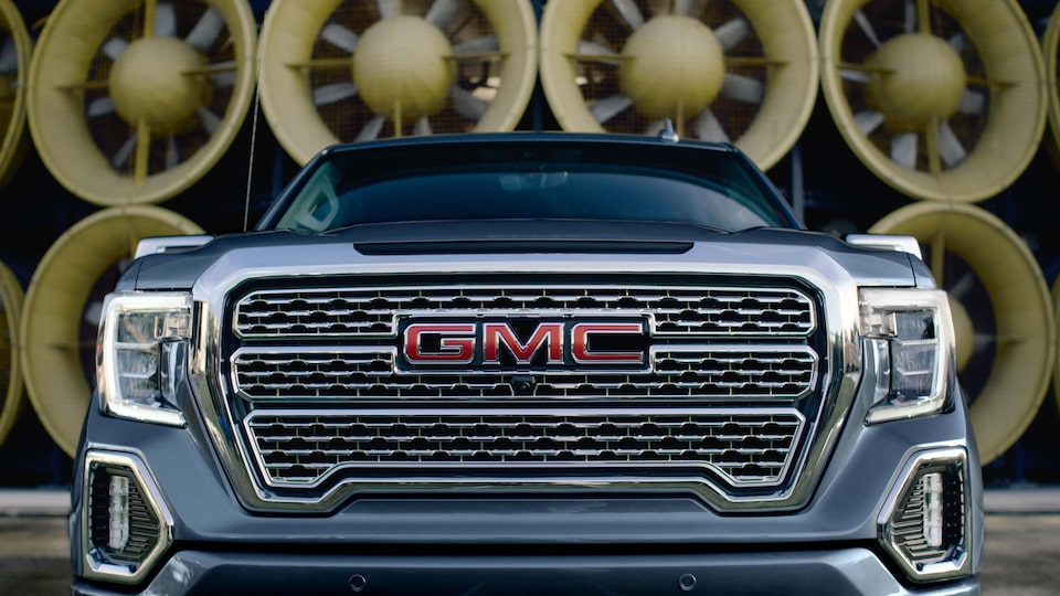 GMC Sierra Denali Front Grille Close Up