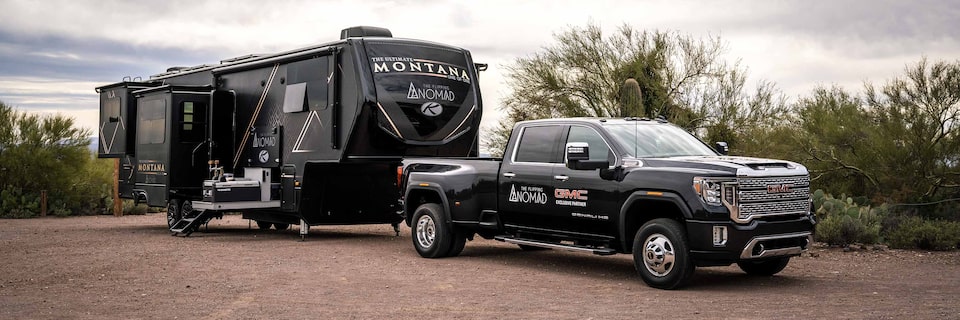 2022 GMC Sierra Truck Towing Full-Size Camper