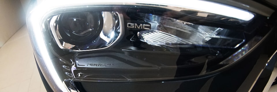 Image featuring GMC vehicles lighting.