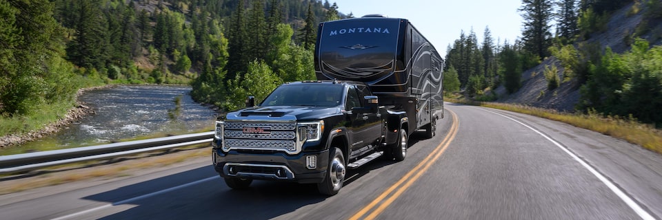 GMC life sierra hd 5th wheel package.