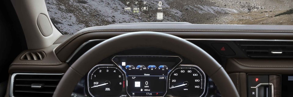 2022 GMC Yukon Head-Up Display