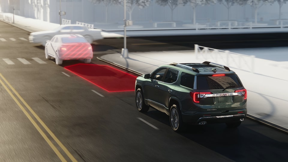 Automatic Emergency Braking in the 2023 GMC Acadia