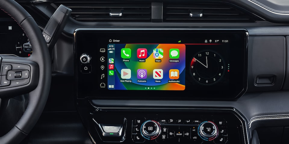 Infotainment System in a GMC Vehicle