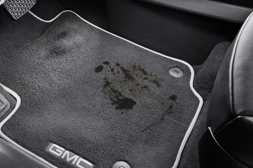 Permanent Stain covered by GMC XS Wear Lease Protection