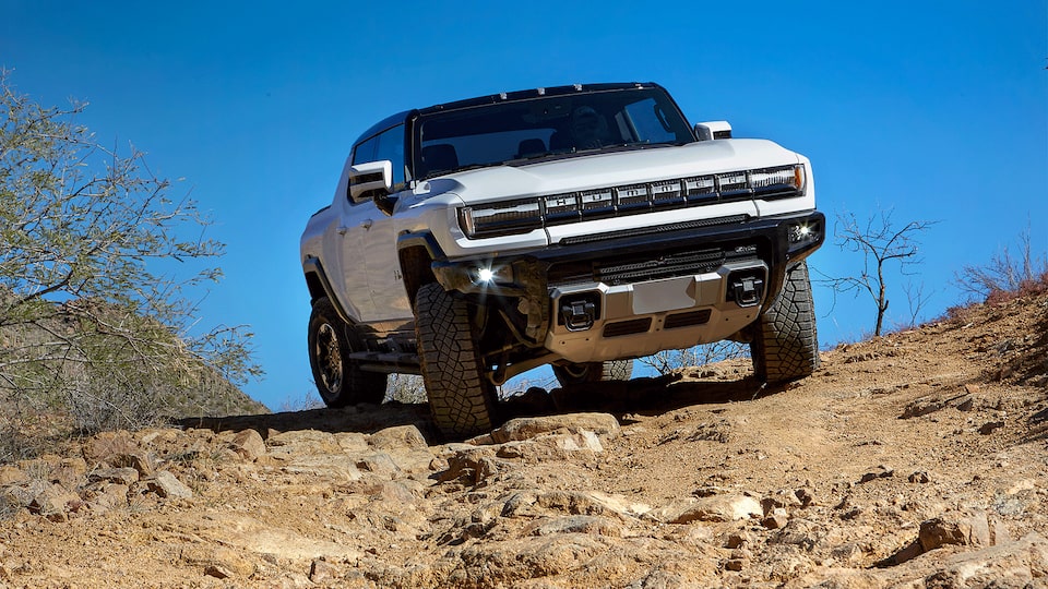 GMC HUMMER EV Underbody Camera View