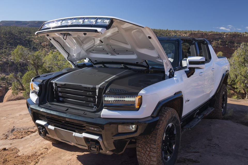 The Spacious E-Trunk of the Hummer EV