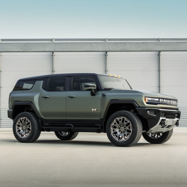 The Parked GMC HUMMER EV SUV