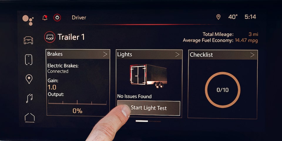 Close-Up on the Prograde Trailering System on the 2024 GMC Canyon Denali