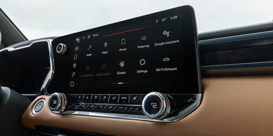 The 2024 GMC Canyon AT4 Infotainment System