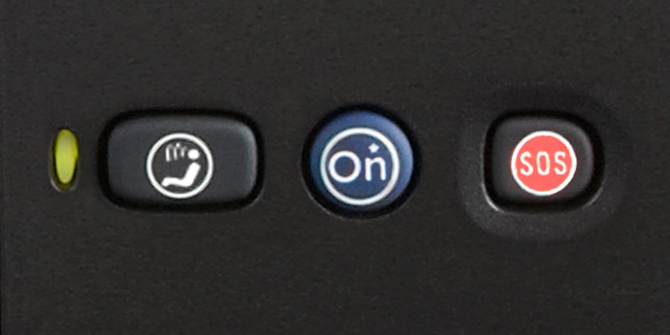 The OnStar Buttons on the GMC Savana Cargo Van