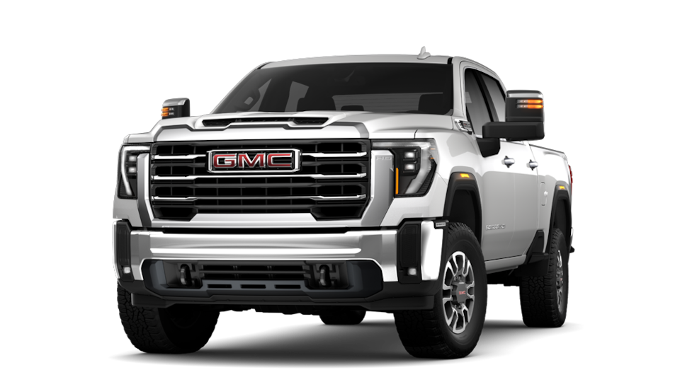 2024 GMC Sierra HD 2500 SLT in White Frost Tricoat