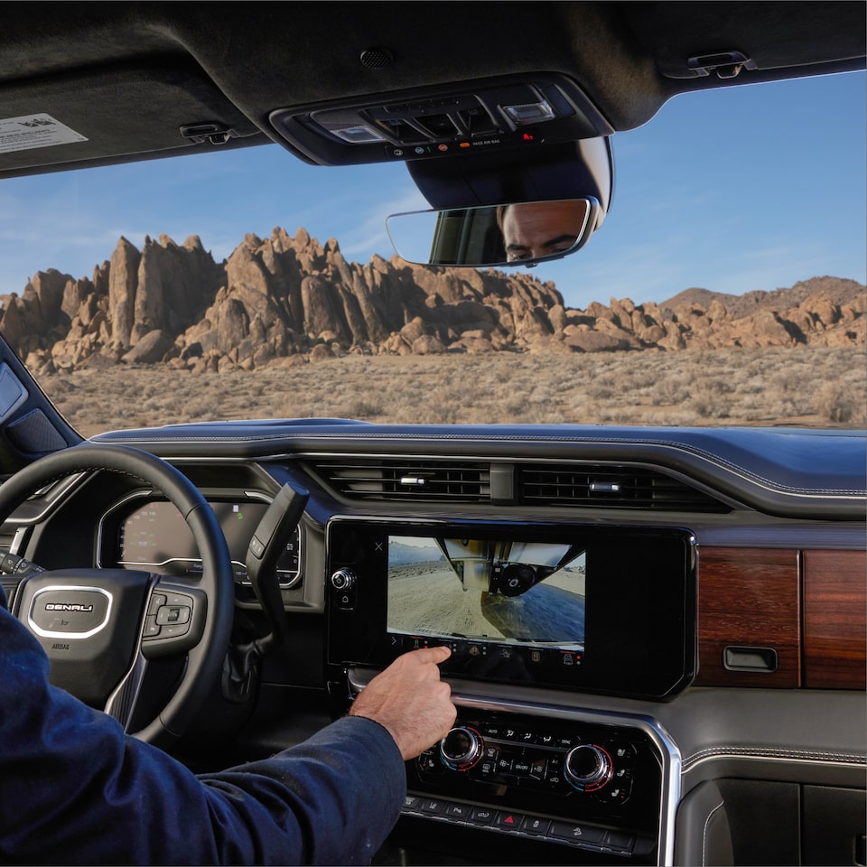 A Stunning View of the GMC Sierra HD Interior