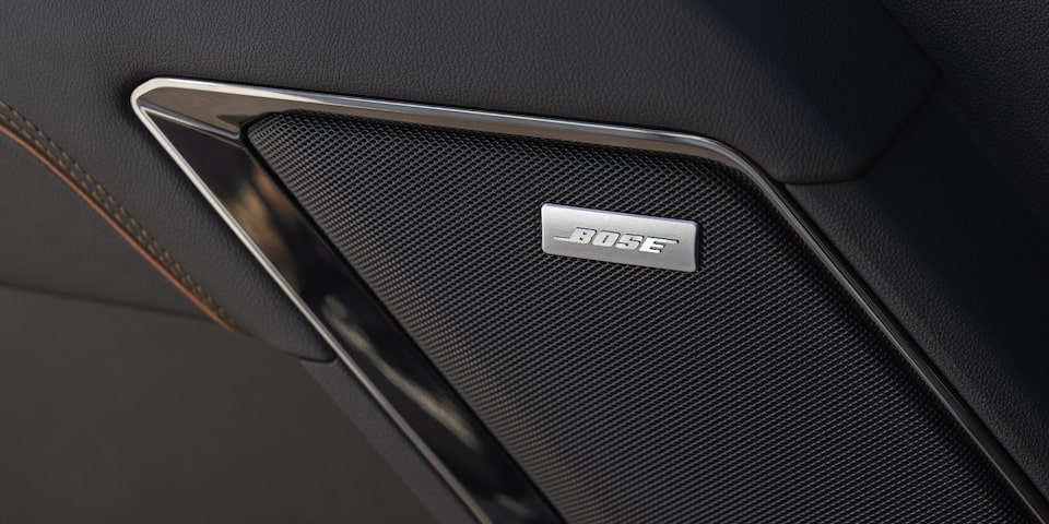 Close-Up on the GMC Sierra HD Bose Speaker