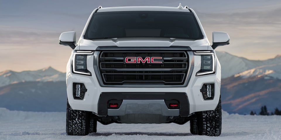 A Head-On Shot of the 2024 GMC Yukon AT4