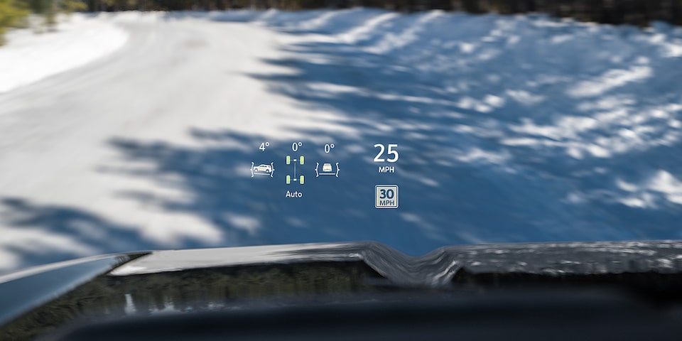 The Head-Up Display on the 2024 GMC Yukon AT4