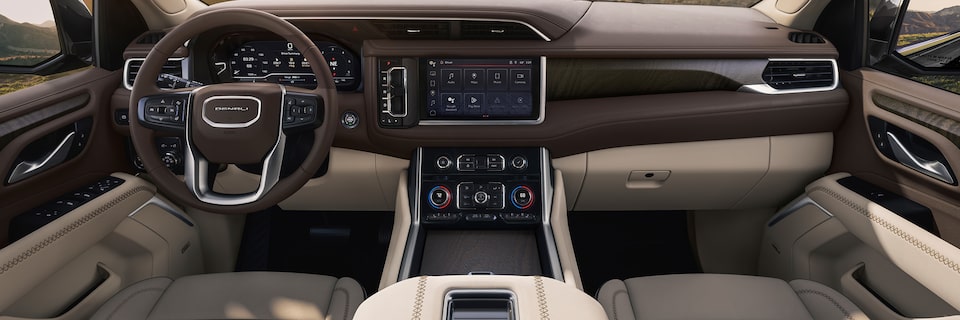 Close-Up on the GMC Yukon Denali Interior