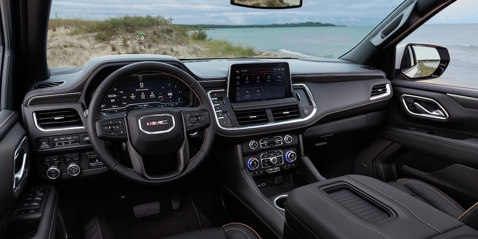 A Driver's Side View of the 2024 GMC Yukon Interior