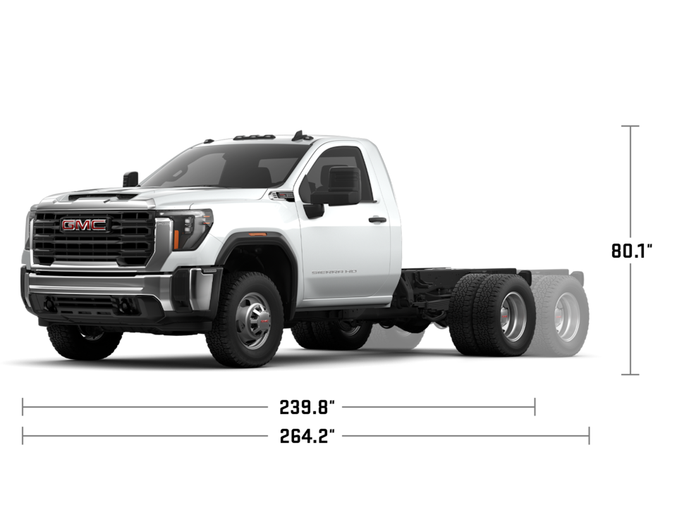 The Specification Highlights of the GMC Sierra HD Chassis Cab