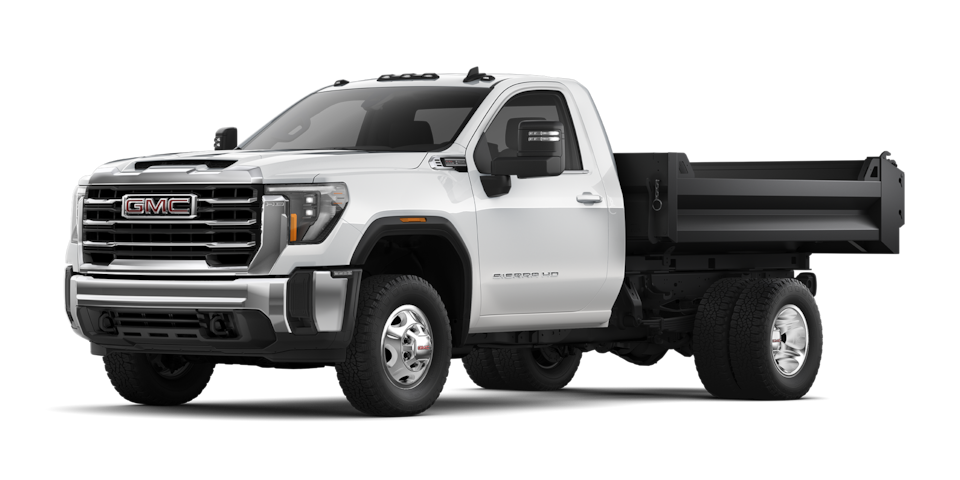 The New GMC Sierra HD Chassis Cab Dump Truck